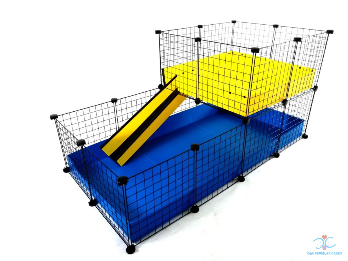 C&C Cage 4x2 + Loft 2x2 + Ramp > candcmodularcages.eu